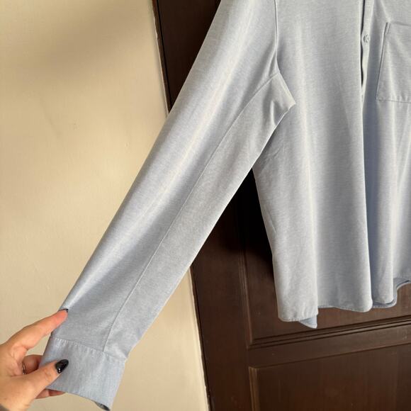 LULULEMON | Men's Commission Pocket Performance Tech Oxford Shirt | Extra Large - Picture 2 of 7